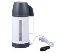 Teapot Électrique - Kettle 12/24 V Avec Arrêt De Sécurité, Dispositif De Bouillonnement Rapide Pour Les Trajets En Voiture Parfaits, Activités En Plein Air, Voyages En Route, Utilisation Quotidienne E