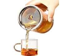 Teapot with Infuser - Tea Infuser Pot | Double-Layer Loose Tea Pots