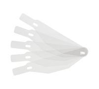 Tear Off Visière À Fermeture Scratch Transparent pour Casque NOLAN X-804 Rs Très
