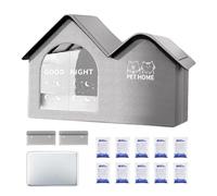 Tear-Resistant Cat Cooling House - 17.72x13.78x14.57 inches Cooling