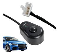 Teardrop 12V Push-Button Relay Switch - Red/Green LED Indicator | Control Spotlight Headlight Fog Light for Auto | Car Lighting