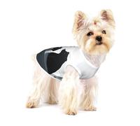 Tears of Black Oil T-shirt pour chien - 100 % coton doux Ropa Para Perros, parfait pour les chiens de petite et moyenne taille, chemise élégante et confortable pour chiens, taille L