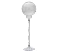 Teaser DE Plat TELLE DE Play Cat - Jouet pour Animaux de Compagnie en Plumes Swinging, Chasse au Chat en Plumes réels | Jouet de Chat de Printemps Gonflable avec attachement Teaser en Plumes, Jouet t
