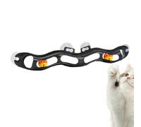 Teaser Jouet à monter sur fenêtre - Parcours de balle pour chat avec ventouse puissante - Jouet interactif roulant - Structure en plastique - Jeu d'activité passionnant pour animaux de compagnie