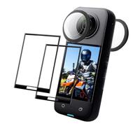 teashow Film de protection pour appareil photo avec adhésif adhésif compatible avec Insta360 X3