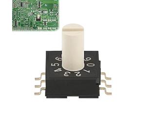 teasteam Commutateur RM3HAF-10 Commutateurs Came Rotatifs 10 Positions pour Lunii Ma Fabrique à Histoires Interrupteur d'encodeur Rotatif avec Poignée 3: 3 pour Lunii Boite Histoire Équipement Audio