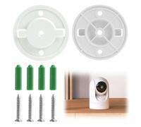 teasteam Lot de 2 bases de montage mural pour caméra Tapo C200 TP-Link C210 IPC40C IPC42C TPC42EW IPC43AN IPC43AW MIPC451 avec vis d'extension 55 mm