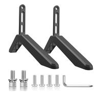 teasteam Pieds de Support TV Universels Pied de Tele de Rechange en Plastique avec Vis pour La Plupart des Téléviseurs à Ecran Plat LCD, LED et Plasma de 32 à 65 Pouces Compatible avec TCL Sony Xiaomi