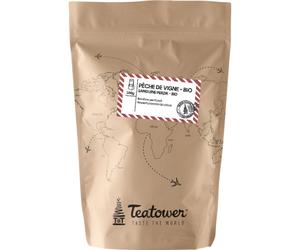 Teatower Pêche De Vigne Infusion De Rooibos Saveur Pêche Bio 20 Infusettes