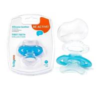 Teats De Dentition Pour Bébé Babyono - Bleu, Soulagement Douleur Dentaire 3m+ Multicolore