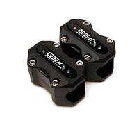 TEAUSA Fit for BMW R1200GS R1250GS F850GS F750GS R 1250 GS ADV Aventure Moto Accessoires Crash Bar Pare-chocs Moteur Garde Protection ( Color : Black )