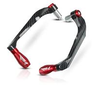 TEAUSA Garde de Levier Universel adapté for Aprilia RS4 RS125 RS50 RS 125 50 1999-2022 poignées de Guidon de Moto Protecteur de leviers d'embrayage de Frein (Size : Red RS4)