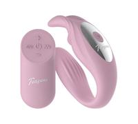 Teazers - Bunny Vibromasseur Couple avec Télécommande - Rose