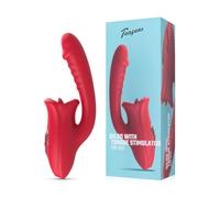 Teazers Dildo Avec Stimulateur Clitoridien