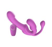 Teazers - Strap-On Sans Harnais avec Plug Anal - Rose