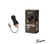 Teazers - Œuf vibrant avec télécommande - Noir