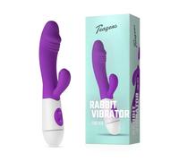 Teazers - Vibro rabbit réaliste - Violet