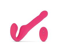 Teazers Vibromasseur pour gode-ceinture sans harnais - Rose