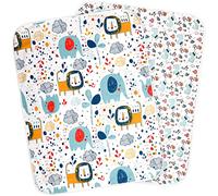 Tebery Lot de 2 alèses de lit imperméables lavables pour bébé, 78,7 x 101,6 cm, grand alèses pour lit d'incontinence humide, pour enfants/adultes/animaux domestiques