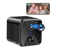 Tebetu Mini Caméra Espion sans Fil 4K, Mini Camera Cachée WiFi Discrete, Micro Spycam avec Detecteur de Mouvement Vision Nocturne pour la Maison, Le Bureau et d'autres lieux intérieurs