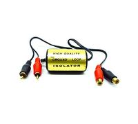 TEBI Isolateur de boucle de masse de suppresseur de filtre de bruit pour la voiture et la stéréo à la maison