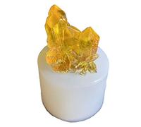 TEBI Moule en silicone en forme de grappe de cristaux de pierre et résine époxy, pour loisirs créatifs, création de bijoux, pendentifs, outils pour la maison ou le jardin