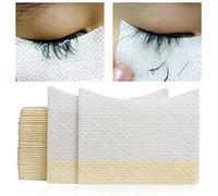 Tebinzi Cils en Coton,Lot 40 tampons en Coton pour greffe Cils | Autocollant Maquillage pour Les Yeux Non Irritant pour l'extension des Cils, la Teinture, Le bouclage et Le