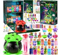 TEBOKHAD Potion Magique Enfant, Mélange 25 Bouteilles De Potion Magique, Coffret Magie, Jouet Artisanal Cadeau Créatif Pour 6-12 Ans Garçons Et Filles