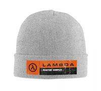 TEBTRGK Drôle Jeu Moitiés Vies Lambda Réacteur Complexe Signalisation Bonnet Chapeaux Chapeaux Hommes Femmes Tricot Bonnet Chapeaux Automne Casquettes Élastiques