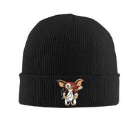 TEBTRGK Gizmo Blanco en Tricot Espagnol Bonnet Bonnets Chaud Unisexe Gremlins Monstre Gremlin des années 80 Horreur Noël Film Casquette pour Hommes Femmes