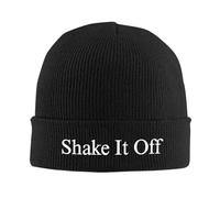 TEBTRGK Taylors Shake It Off Blanc Tricot Chapeau Casquettes Hommes Femmes Unisexe en Plein Air Bonnet Chapeaux Imprimé Thermique Élastique Bonnet Chapeaux