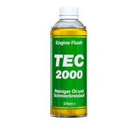 TEC 2000 Engine Flush 375ml | Entretien du Moteur | Rinçage du Moteur et des Boues d'Huile pour Moteurs à Essence Diesel ou à Gaz | Additif de Nettoyage du Moteur | Rinçage Sûr du Système d’Huile