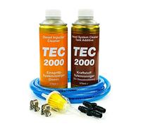 TEC 2000 Nettoyant pour Injecteurs Diesel + Nettoyant pour Système Diesel 750ml | Kit de Nettoyage pour Entretien du Moteur | Système de Carburant | Injection d'Additif pour Réservoir Supplémentaire