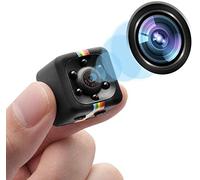Tec-Digi Mini caméra Espion Originale 1280P x 780P SQ11 Caméra Espion avec Vision Nocturne Infrarouge et détection de Mouvement, Petite caméra de Surveillance pour la Maison