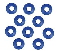 TEC HIT 363010 - 10 œillets auto perforants pour bâche - En ABS - 2,8 x 2,8 x 1 cm - Bleu