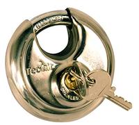 Tec Hit 428907 - Cadenas à anse - Longueur 70mm - Cylindre Laiton -Chromé