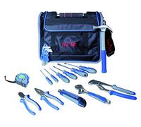 Tec Hit 500023 Sac d'Outils avec rabat/poignée rigide 23 pièces