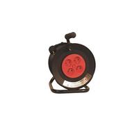 TEC HIT 6312 - Enrouleur Prolongateur - Câble HVVF - 16 Ampèress/230 Volts - 3680 Watts - 40 mètres