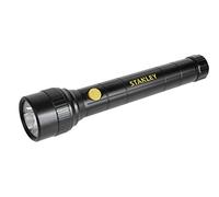 Torche LED Aluminium - Lampe Torche LED - Lampe De Poche Portée 280m, 550 Lm - Lampe Tactique 3 Modes D'Intensité, 3 Piles LR14 Fournies - Lampe De Poche Puissante IPX4-65414 JP Outillage