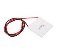 TEC1-12705 Module de refroidissement thermoélectrique, film de réfrigération semi-conducteur, plaque de refroidissement 40 x 40 mm avec en céramique, feuille de refroidissement