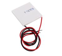 TEC1-12705 Refroidisseur thermoélectrique Peltier Plate 12705 12 V 5 A avec fils isolés pour refroidisseurs de processeur, sources d'alimentation ou refroidisseur de boissons de voiture personnalisé