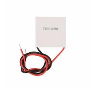TEC1-12706 Refroidisseur Thermoélectrique Peltier Module 12V 60W Puissance de Refroidissement 55W pour CPU Refroidissement et Contrôle de Température Dimensions 40x40x3.75mm