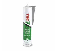 Tec7 adhésifs/adhésifs, montage et scellage, gris, 310 ml, faciles à travailler avec et adaptés à de nombreux matériaux.