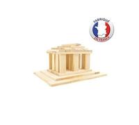JeuJura - Jeu de construction en bois Tecap 3XL - 120 pièces - Fabriqué en France