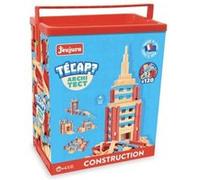 JeuJura - Jeu de construction - Tecap Architect - 120 planchettes en bois