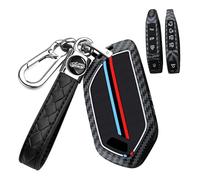 TECART Coque de clé de voiture compatible avec Kia Sportage Carens, Picanto GT Line Carens K5 K8 Rio Telluride EV9 KX5 Sorento - En métal - En silicone - 9 boutons - Tissage A