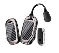 TECART Coque de e voiture intelligente pour Kia KX3 K5 Sportage Stinger Ceed Proceed Sorento Cerato Forte Soul NIRO TPU Alliage de zinc Porte-clés 4 boutons Coque de clé long