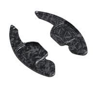 TECART Lot de 2 extensions de palettes de changement de vitesse pour volant - Convient pour Audi A3 A4 A6 A4L A5 A6L A7 S6 S7 Q3 Q5 A8 S3 S4 S5 S8 R8 Q7 - En plastique ABS - Accessoires satinés