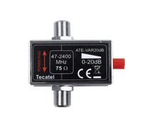 Tecatel ate-var20 atténuateur variable RF + Fi 20dB connecteur fixe