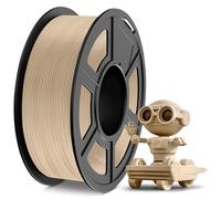 TECBEARS Filament Bois PLA 1.75mm 1KG, Wood Filament Contient 15% de Fibre de Bois, Surface Mate Avec Odeur de Bois, PréCision Dimensionnelle +/- 0.03mm, Bobine de 1000g, Bois de Érable